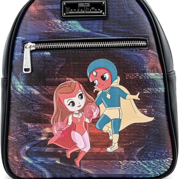 Disney Marvel Wandavision Loungefly Mini Backpack New W/ Tag Original Packaging - Picture 1 of 4